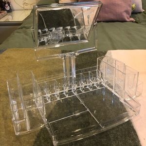 Makeup Organizer with mirror